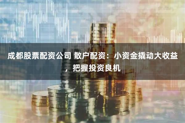 成都股票配资公司 散户配资：小资金撬动大收益，把握投资良机